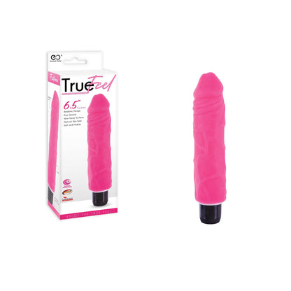 Realistic Vibrator True Feel Fuchsia